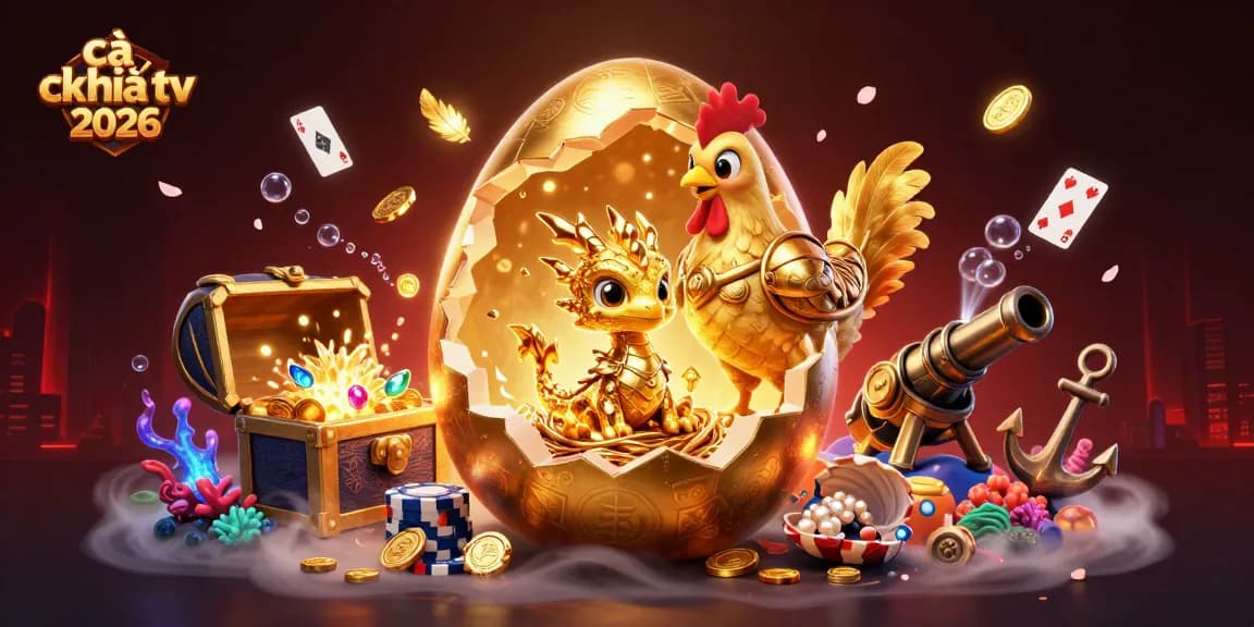 Experience thrilling betting action with cà khịa tv 2026 showcasing golden gaming dragons and poker excitement