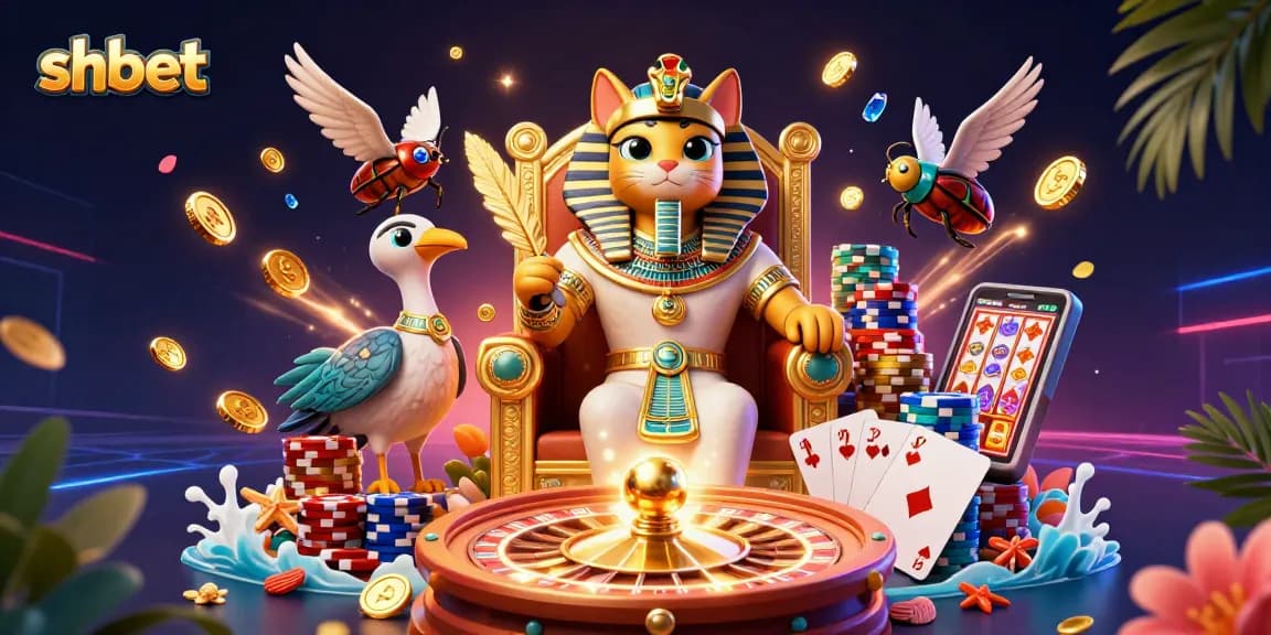Win big with shbet's exciting casino games featuring vibrant characters and dazzling effects!