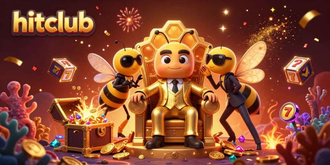 Engage in thrilling games at hitclub featuring stunning characters, slot reels, and colorful treasures.