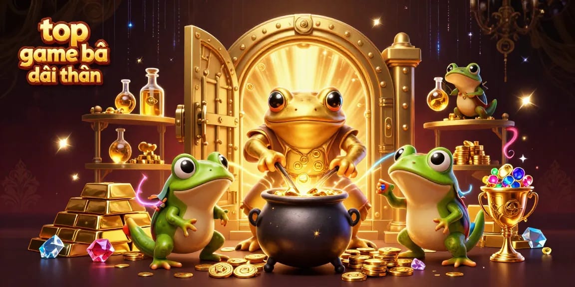 Experience the thrill of top game bài đổi thưởng with enchanting visuals of gambling alchemy.