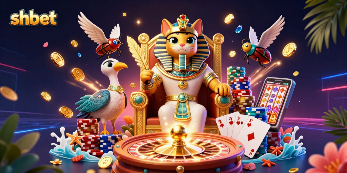 Win big with shbet's exciting casino games featuring vibrant characters and dazzling effects!