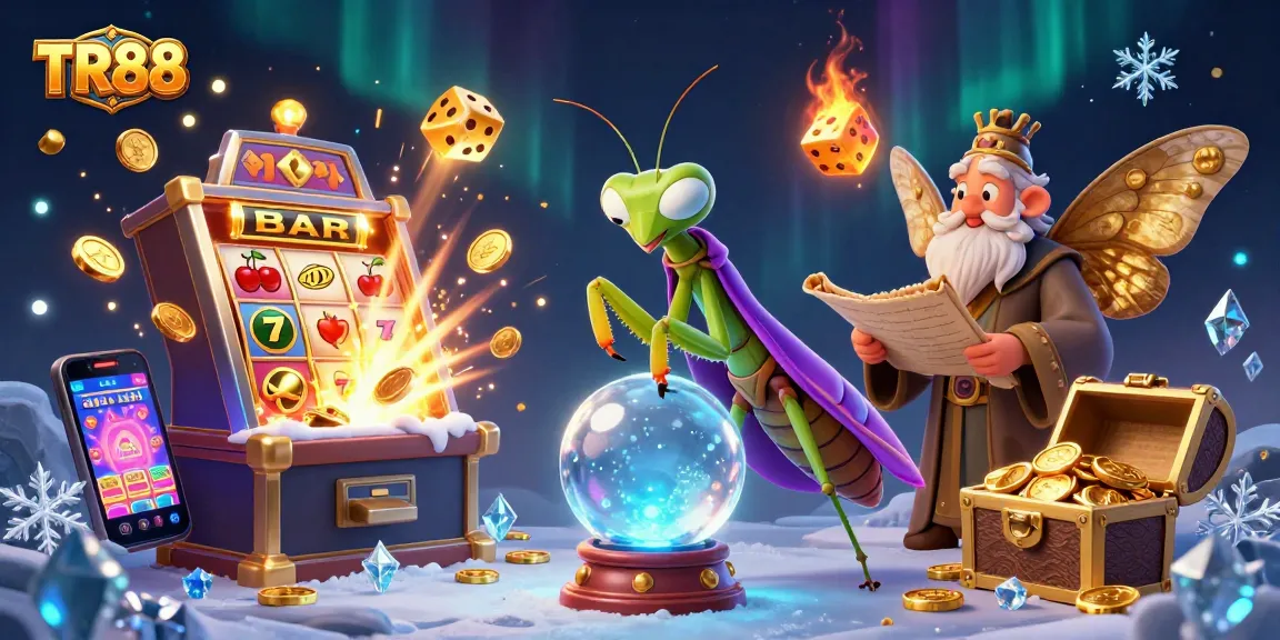Experience TR88's thrilling casino adventure with captivating characters and vibrant game elements.