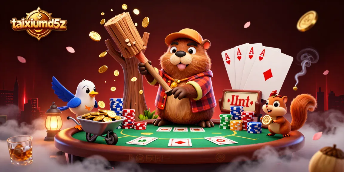 Experience thrilling gameplay at taixiumd5z, where gold coins rain down from a dynamic casino scene.