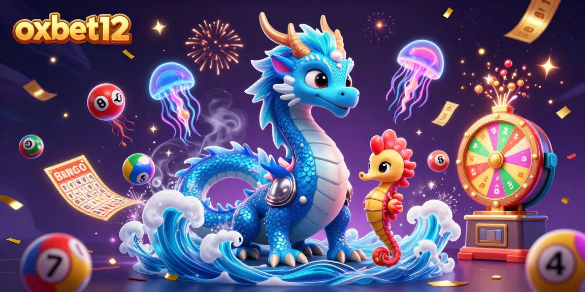 Experience joy with oxbet12 in a vibrant 3D casino adventure filled with lucky lottery elements.