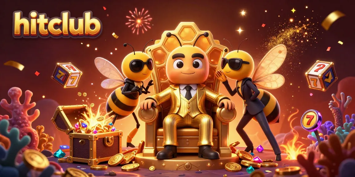 Engage in thrilling games at hitclub featuring stunning characters, slot reels, and colorful treasures.