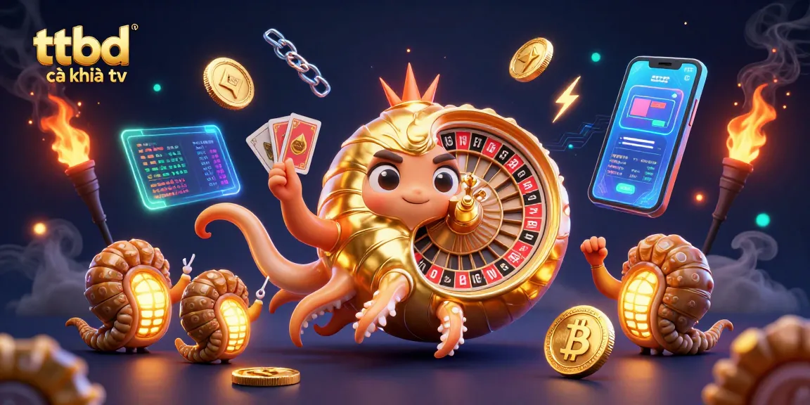 Experience gaming excitement with ttbd cà khịa tv's vibrant nautilus roulette scene featuring glowing elements.