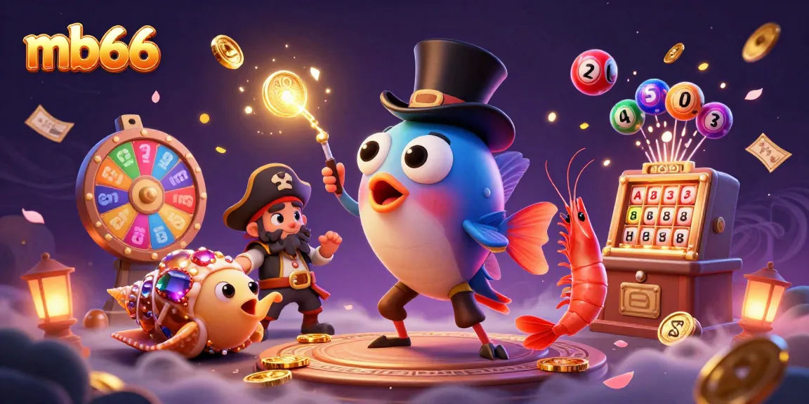 Engage with mb66 through exciting gaming adventures featuring vibrant lottery elements and dynamic characters.