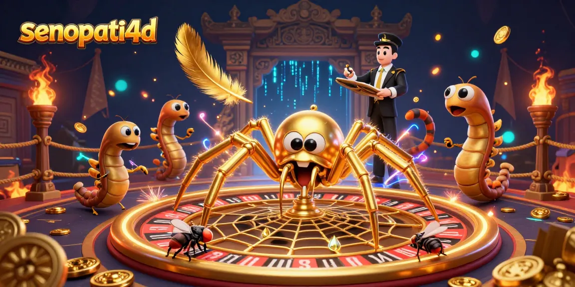 Bet on senopati4d with an energized scene featuring characters and gaming elements.