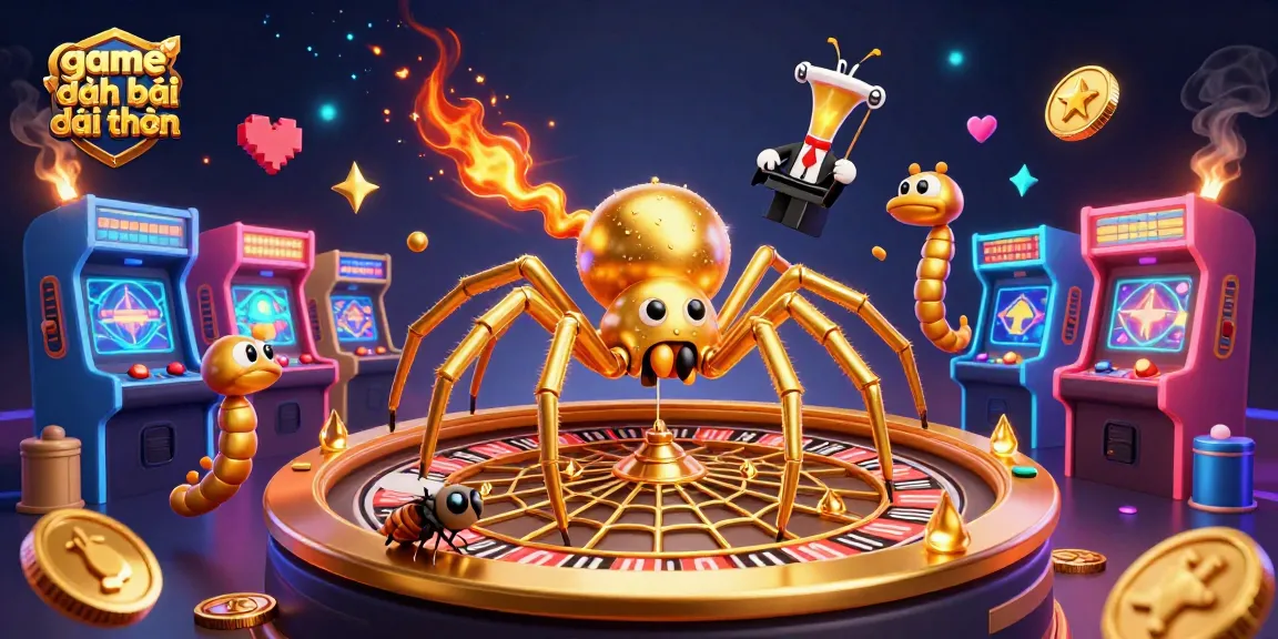 Play exciting game đánh bài đổi thưởng with vibrant casino elements and action-packed graphics.