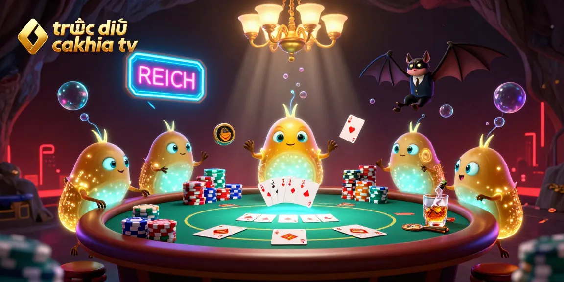 Experience thrilling trực tiếp cakhia tv action with glowworms and casino elements in a vibrant cave setting.